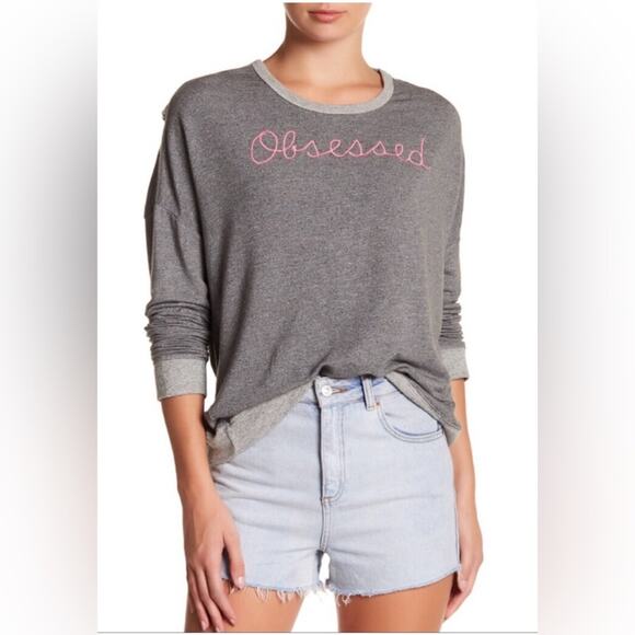 Sundry | Obsessed Tulip Back Pullover Sweater Size 2 - Picture 1 of 8